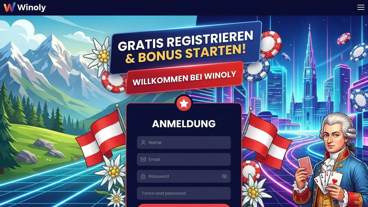 Registrieren mit Bonus